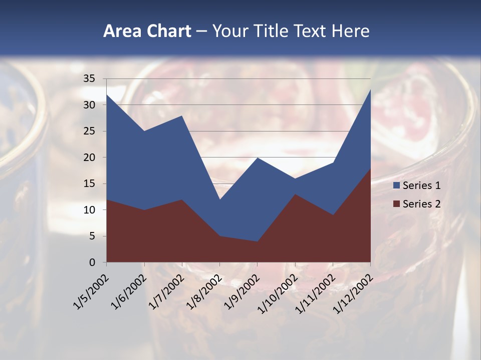 A Group Of Cups With A Plant Growing Out Of Them PowerPoint Template