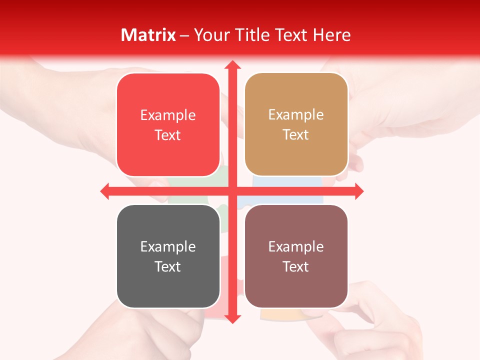 A Group Of People Putting Pieces Of A Puzzle Together PowerPoint Template