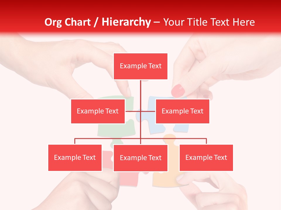 A Group Of People Putting Pieces Of A Puzzle Together PowerPoint Template