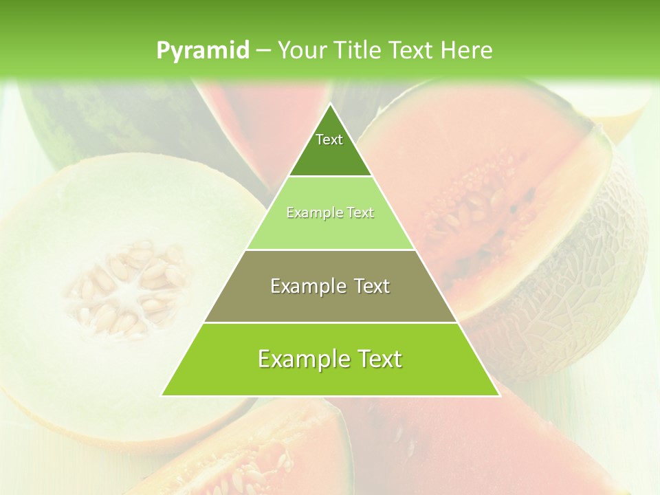 A Bunch Of Watermelon Slices On A Cutting Board PowerPoint Template