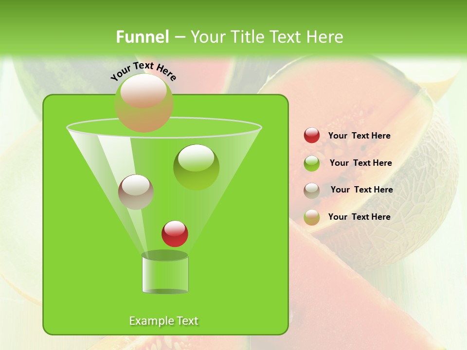 A Bunch Of Watermelon Slices On A Cutting Board PowerPoint Template