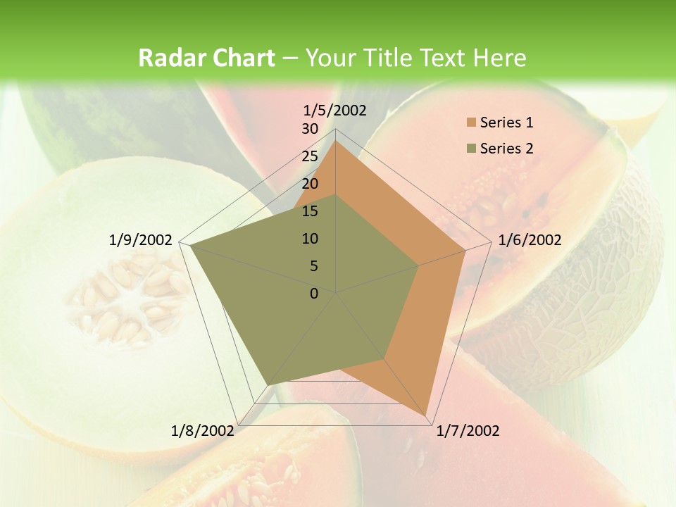 A Bunch Of Watermelon Slices On A Cutting Board PowerPoint Template