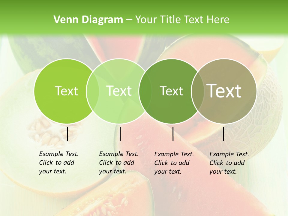 A Bunch Of Watermelon Slices On A Cutting Board PowerPoint Template