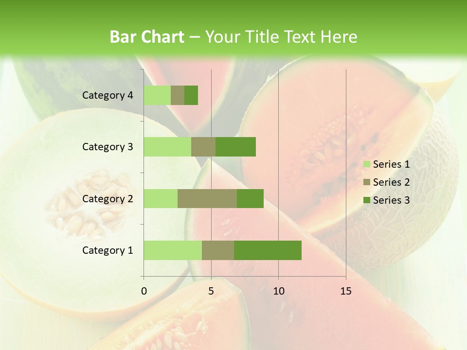 A Bunch Of Watermelon Slices On A Cutting Board PowerPoint Template