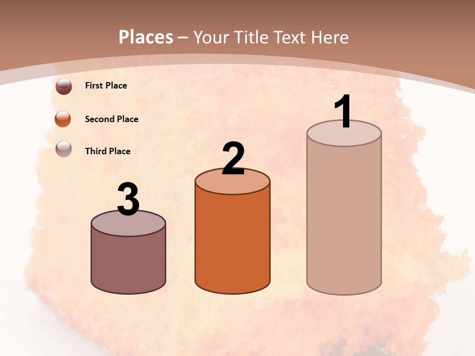 A Piece Of Cake Sitting On Top Of A White Plate PowerPoint Template
