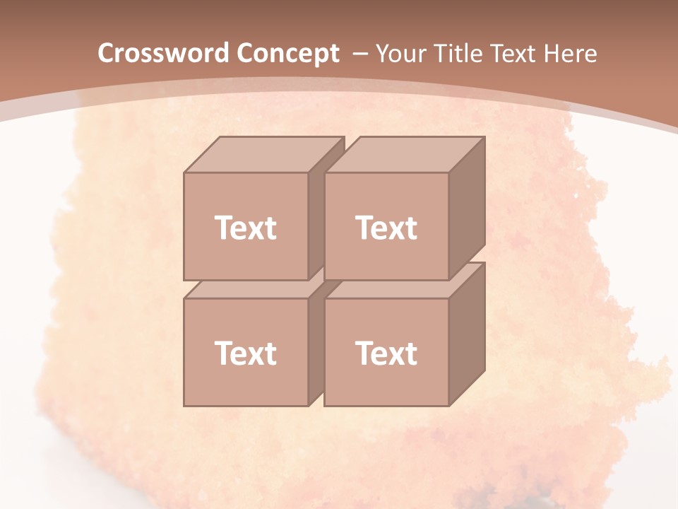 A Piece Of Cake Sitting On Top Of A White Plate PowerPoint Template