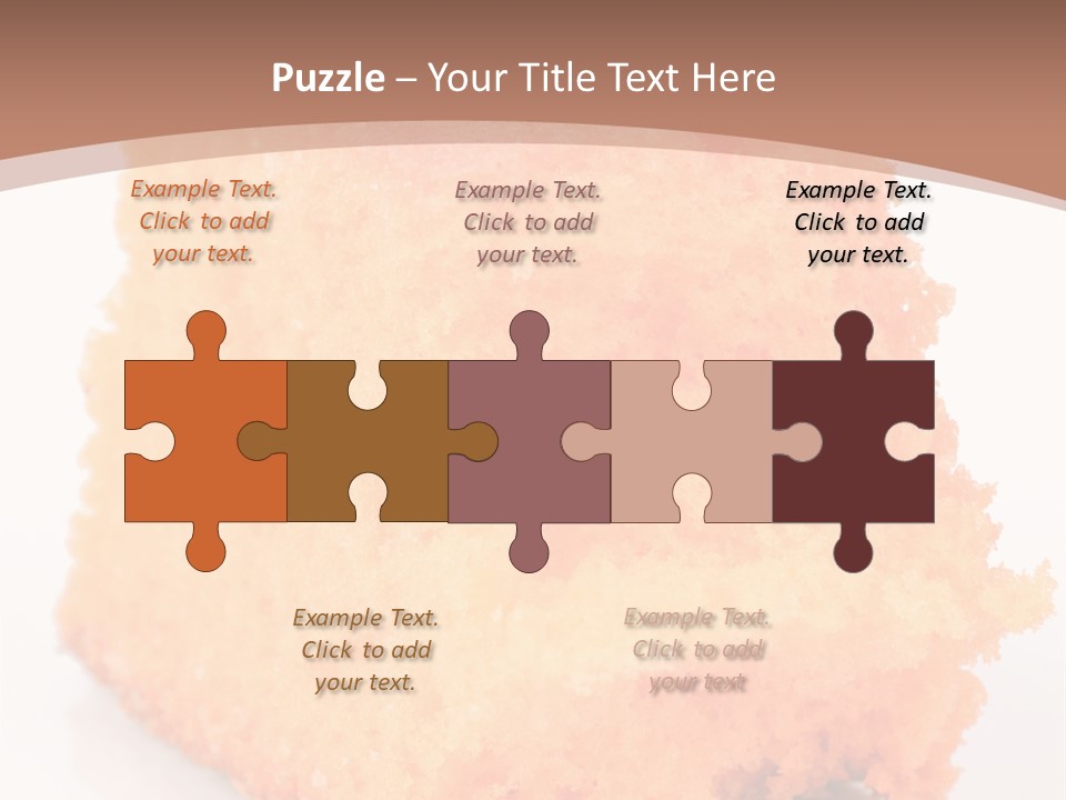 A Piece Of Cake Sitting On Top Of A White Plate PowerPoint Template