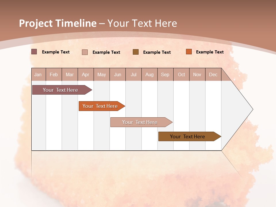 A Piece Of Cake Sitting On Top Of A White Plate PowerPoint Template