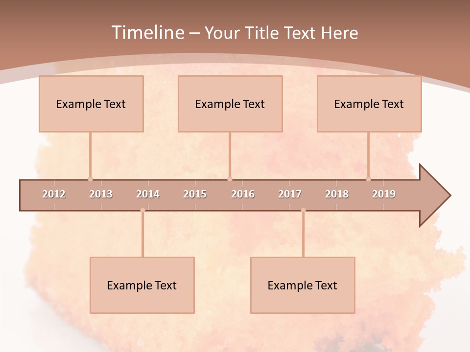 A Piece Of Cake Sitting On Top Of A White Plate PowerPoint Template