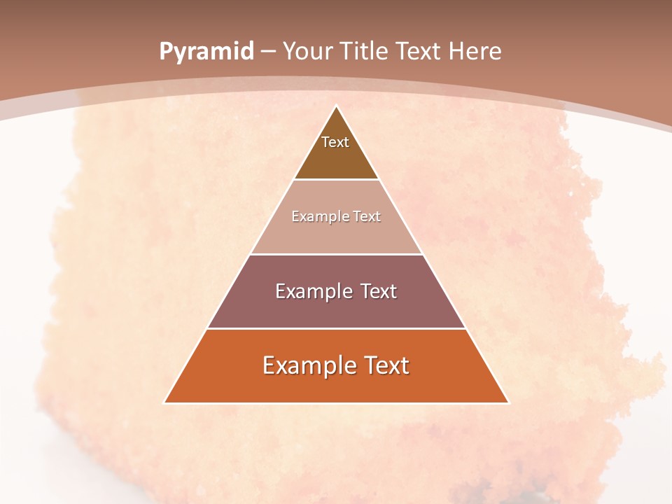 A Piece Of Cake Sitting On Top Of A White Plate PowerPoint Template