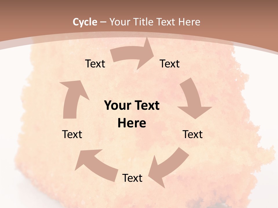 A Piece Of Cake Sitting On Top Of A White Plate PowerPoint Template