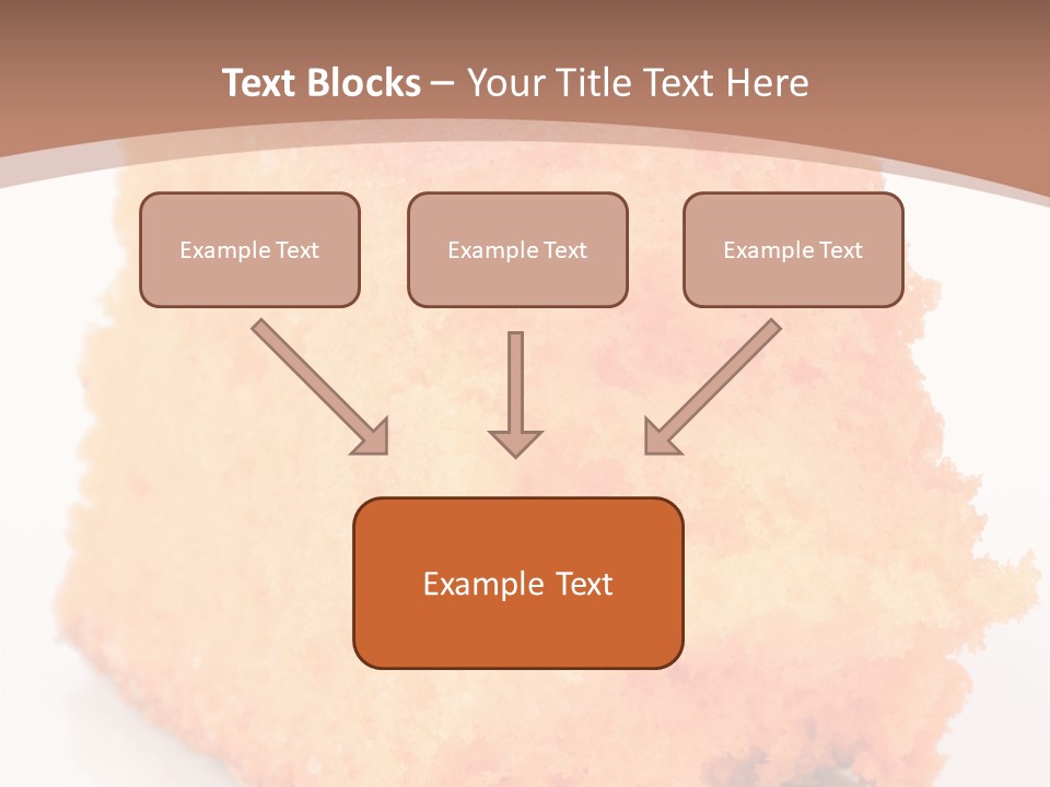 A Piece Of Cake Sitting On Top Of A White Plate PowerPoint Template