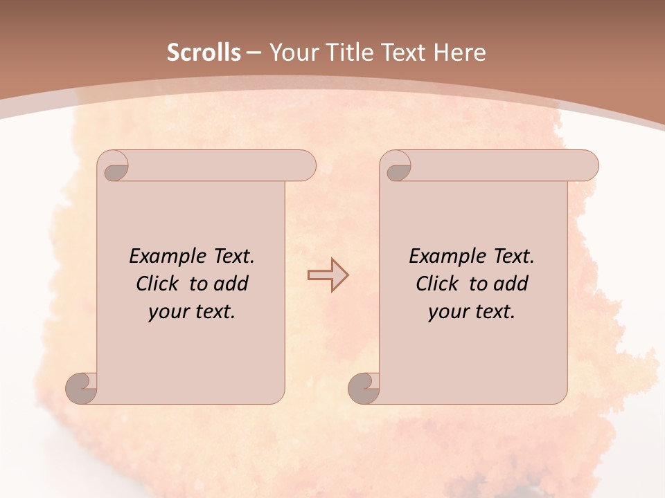 A Piece Of Cake Sitting On Top Of A White Plate PowerPoint Template