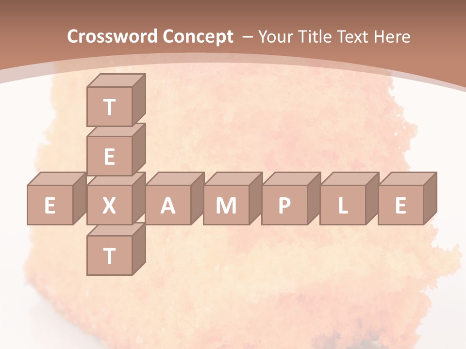 A Piece Of Cake Sitting On Top Of A White Plate PowerPoint Template