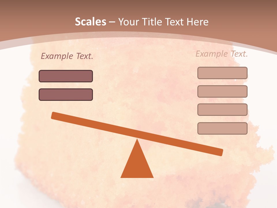 A Piece Of Cake Sitting On Top Of A White Plate PowerPoint Template