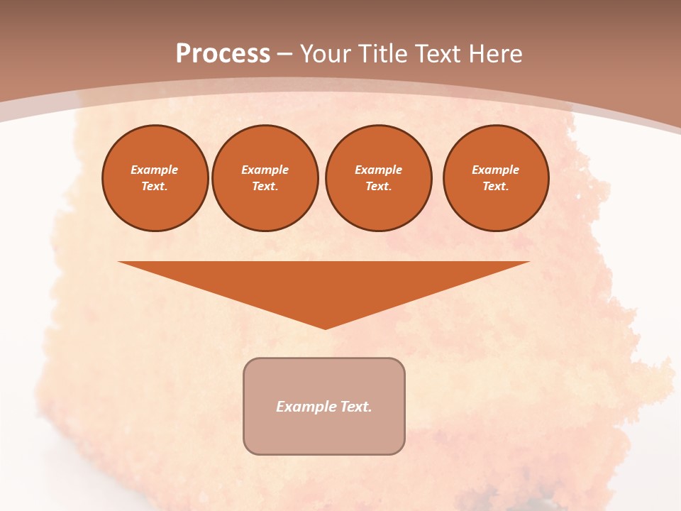 A Piece Of Cake Sitting On Top Of A White Plate PowerPoint Template