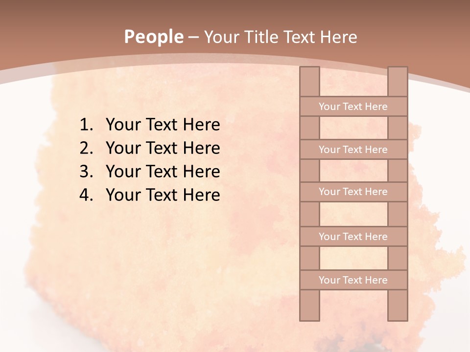 A Piece Of Cake Sitting On Top Of A White Plate PowerPoint Template