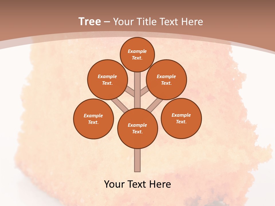 A Piece Of Cake Sitting On Top Of A White Plate PowerPoint Template