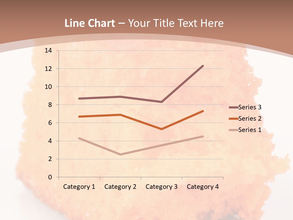 A Piece Of Cake Sitting On Top Of A White Plate PowerPoint Template