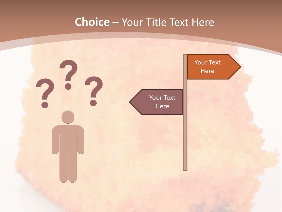 A Piece Of Cake Sitting On Top Of A White Plate PowerPoint Template