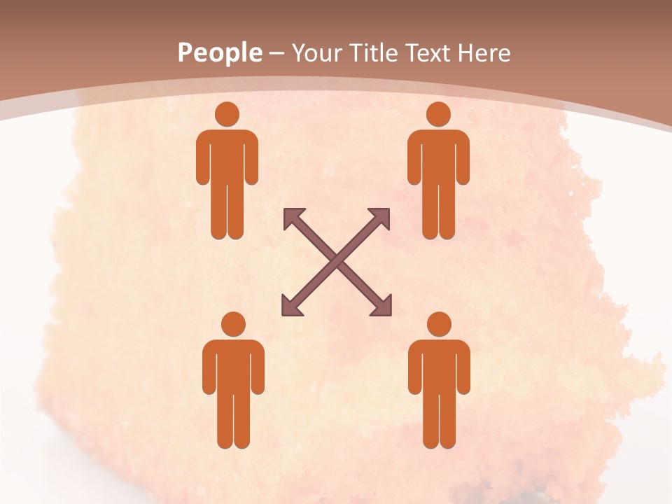 A Piece Of Cake Sitting On Top Of A White Plate PowerPoint Template