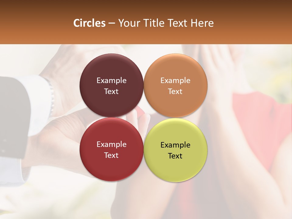 A Person Putting A Ring On A Woman's Finger PowerPoint Template