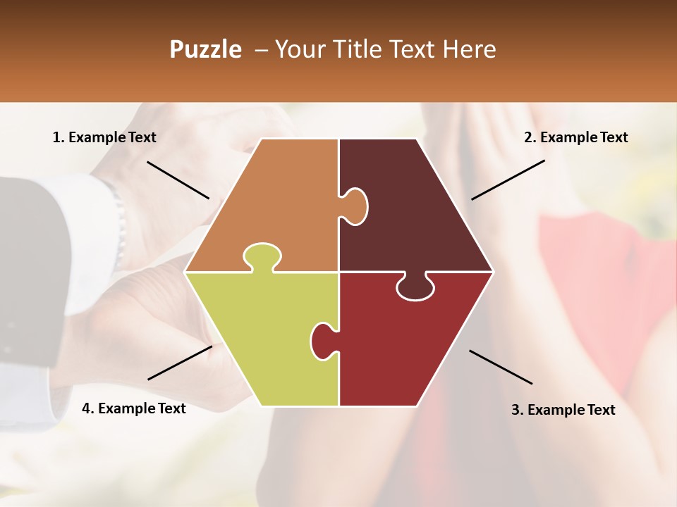 A Person Putting A Ring On A Woman's Finger PowerPoint Template