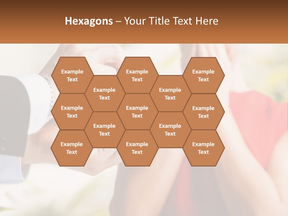 A Person Putting A Ring On A Woman's Finger PowerPoint Template