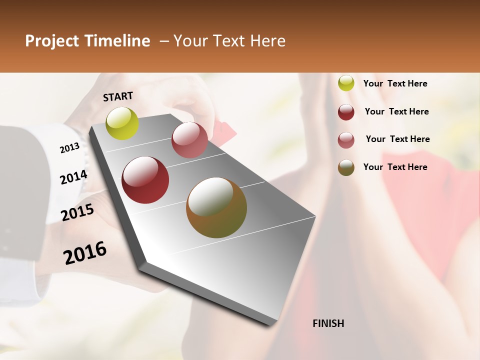 A Person Putting A Ring On A Woman's Finger PowerPoint Template