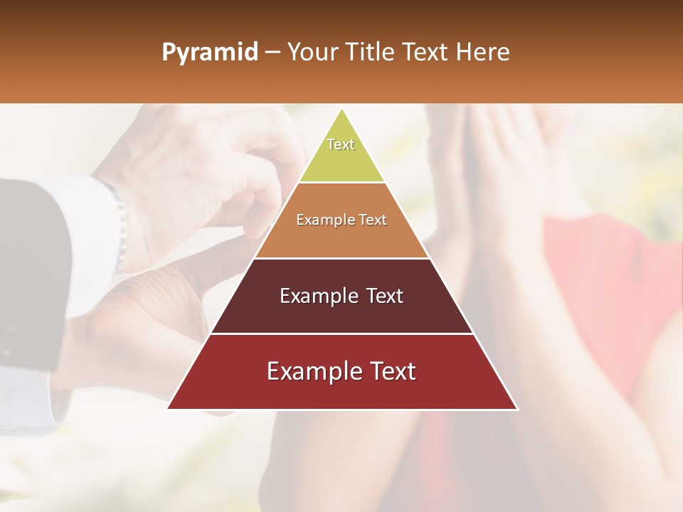 A Person Putting A Ring On A Woman's Finger PowerPoint Template