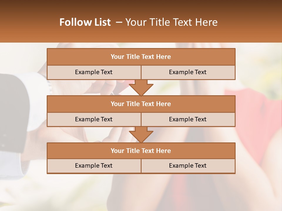 A Person Putting A Ring On A Woman's Finger PowerPoint Template