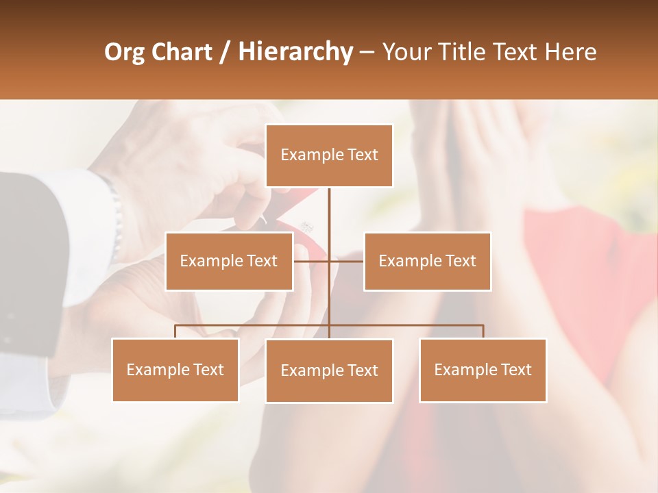 A Person Putting A Ring On A Woman's Finger PowerPoint Template