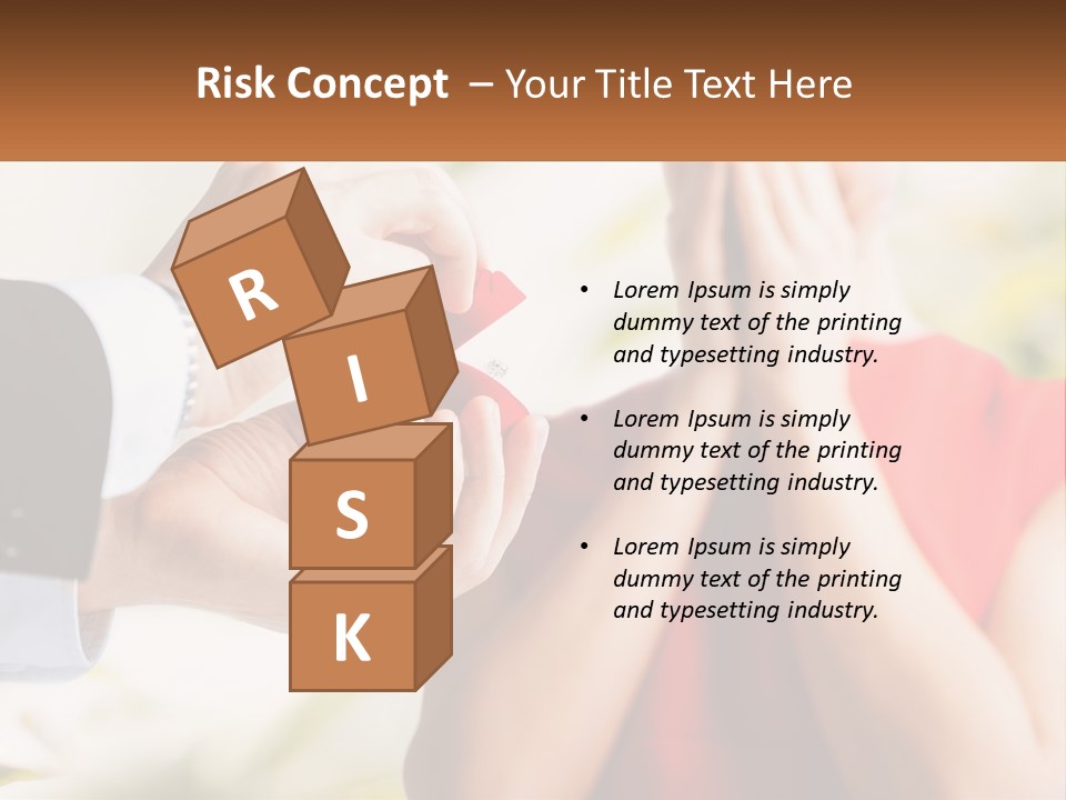 A Person Putting A Ring On A Woman's Finger PowerPoint Template