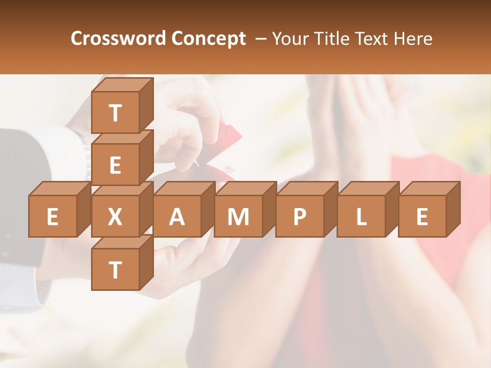 A Person Putting A Ring On A Woman's Finger PowerPoint Template