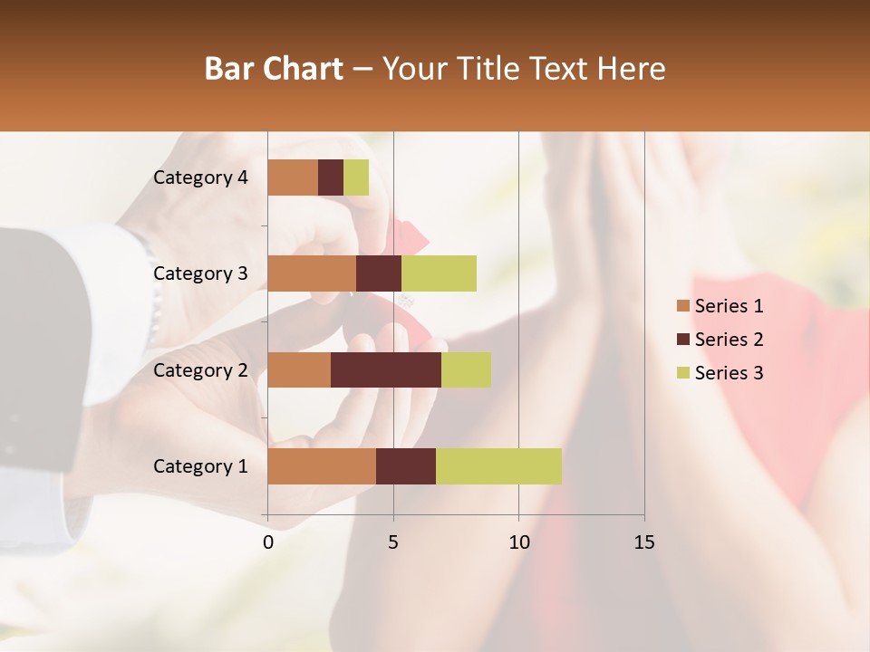 A Person Putting A Ring On A Woman's Finger PowerPoint Template