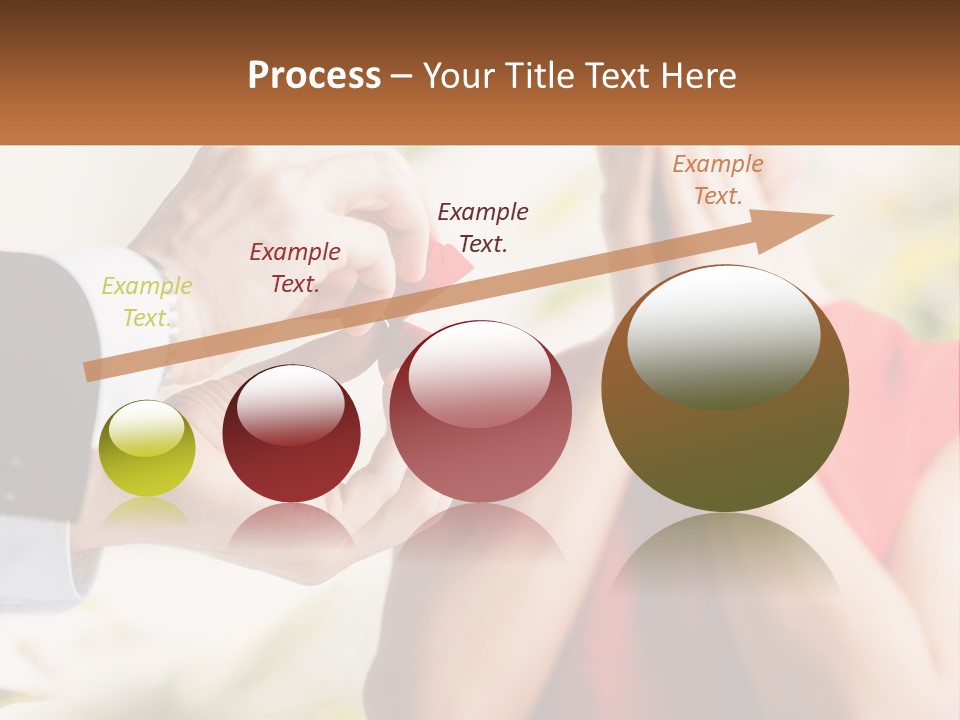 A Person Putting A Ring On A Woman's Finger PowerPoint Template