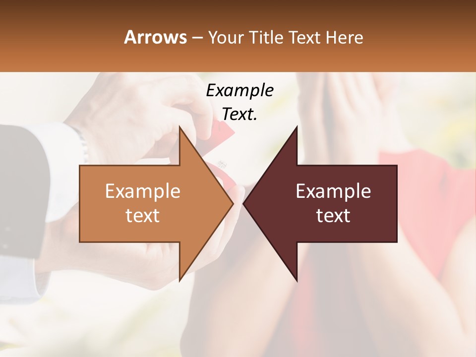 A Person Putting A Ring On A Woman's Finger PowerPoint Template