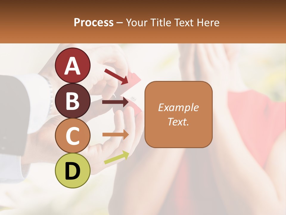 A Person Putting A Ring On A Woman's Finger PowerPoint Template