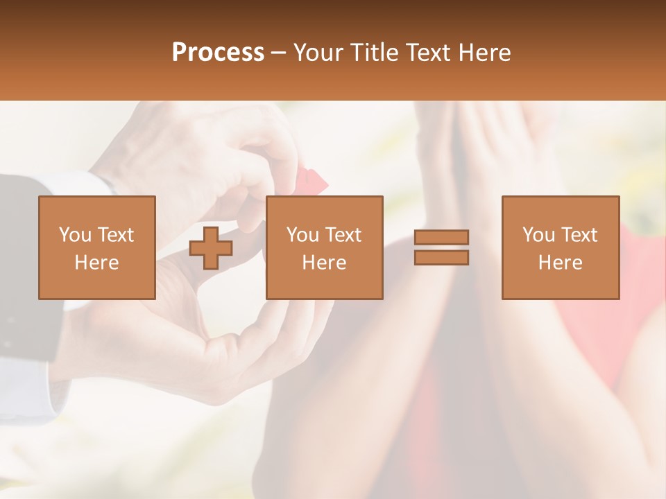 A Person Putting A Ring On A Woman's Finger PowerPoint Template