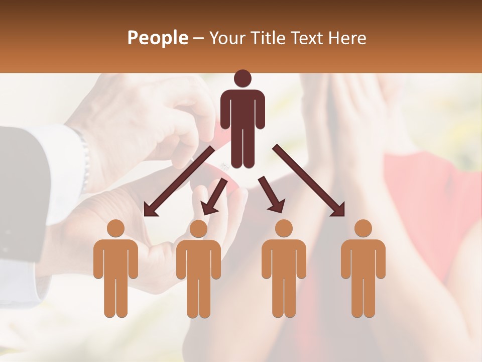 A Person Putting A Ring On A Woman's Finger PowerPoint Template