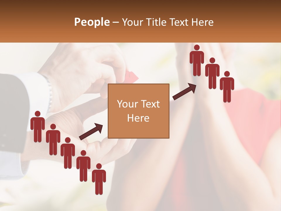 A Person Putting A Ring On A Woman's Finger PowerPoint Template