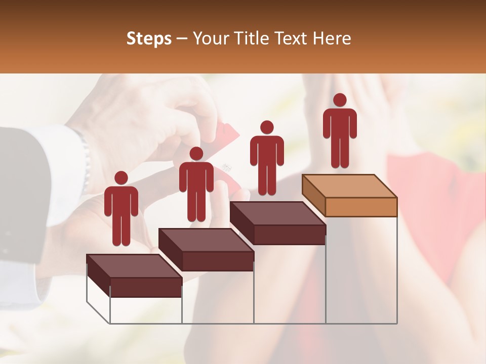 A Person Putting A Ring On A Woman's Finger PowerPoint Template