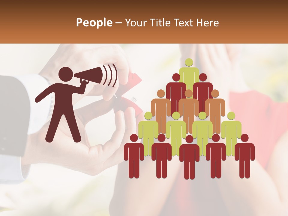 A Person Putting A Ring On A Woman's Finger PowerPoint Template