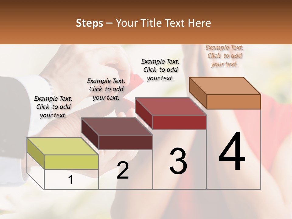A Person Putting A Ring On A Woman's Finger PowerPoint Template