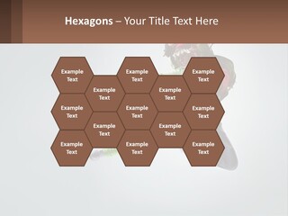 A Woman Jumping In The Air With A Backpack On Her Back PowerPoint Template