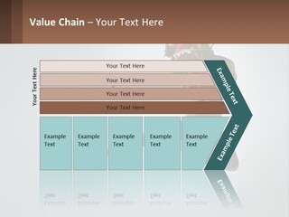 A Woman Jumping In The Air With A Backpack On Her Back PowerPoint Template