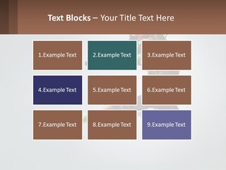 A Woman Jumping In The Air With A Backpack On Her Back PowerPoint Template