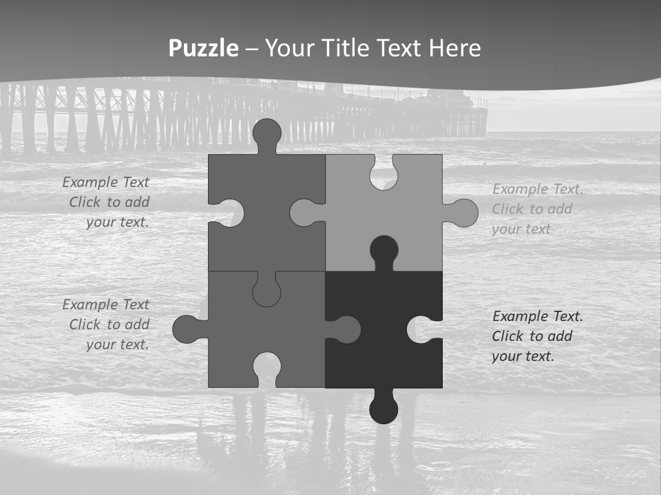 Three Surfers Are Standing On The Beach With Their Surfboards PowerPoint Template