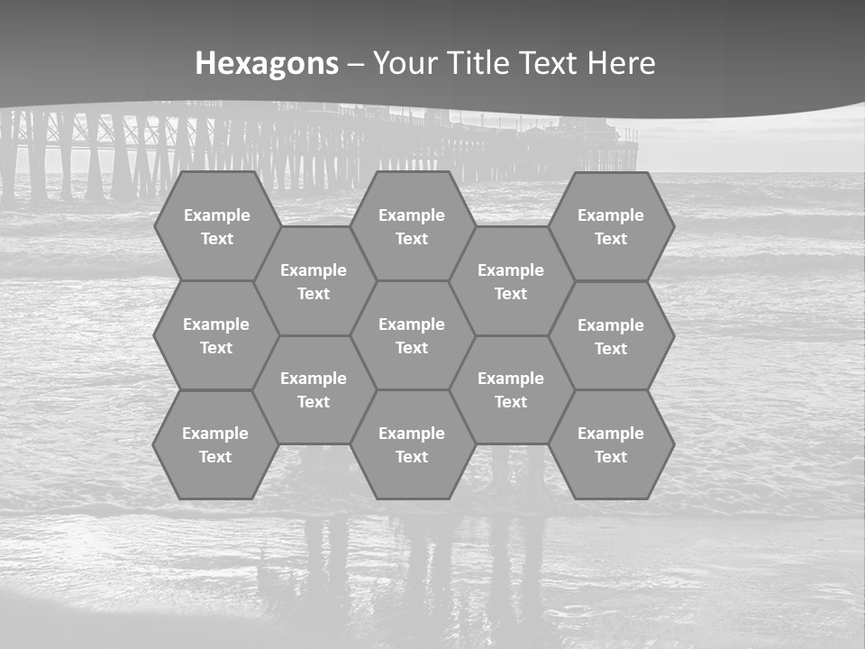 Three Surfers Are Standing On The Beach With Their Surfboards PowerPoint Template