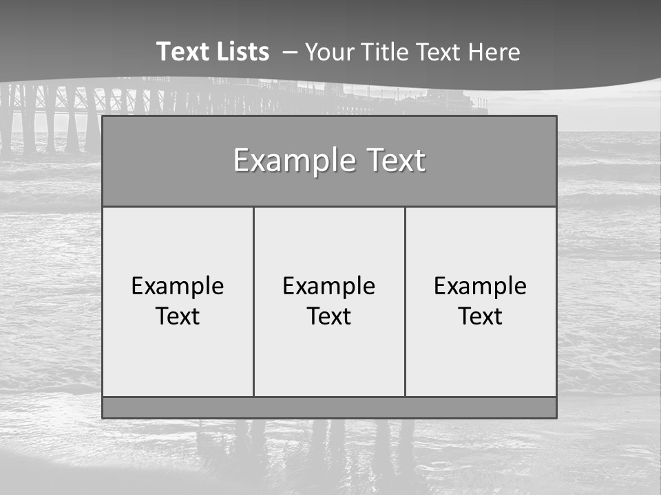 Three Surfers Are Standing On The Beach With Their Surfboards PowerPoint Template